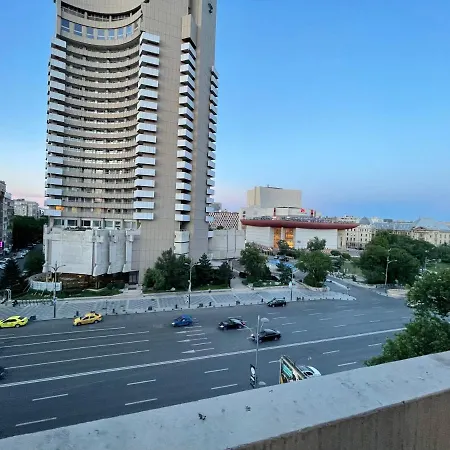 Gorgeous With View In Piata Universitatii Lägenhet Bukarest